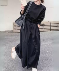 drawstring docking dress　hm1959