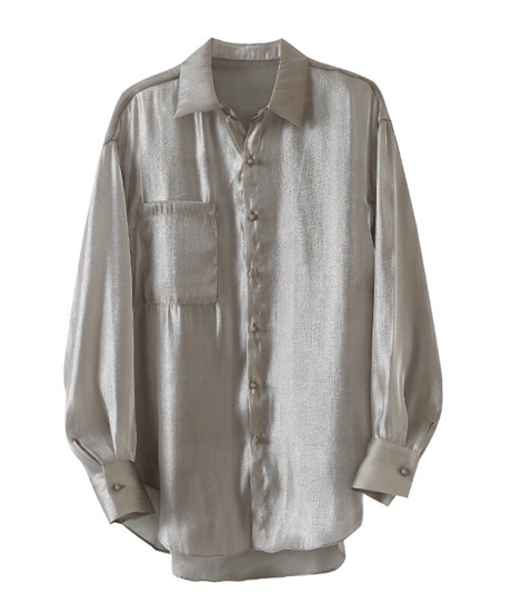sheer pocket shirt　hm2877
