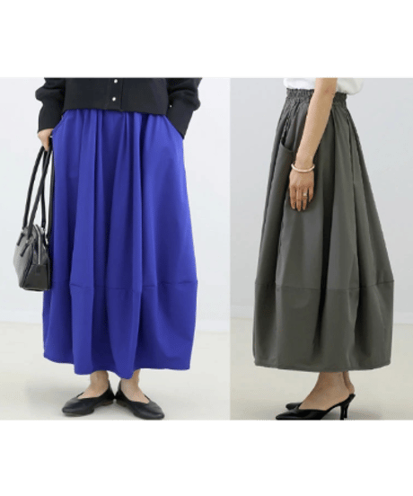 volume balloon skirt  / 2color　hm2634