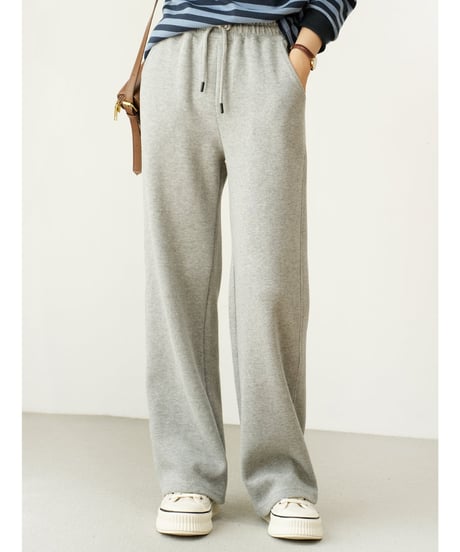 《即納》straight sweat pants / 3color　hm1977