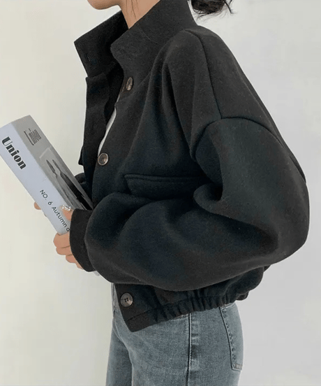 cropped tailored jacket / 4color　hm2750