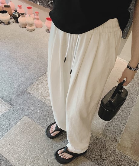 airy loose pants / 3color　hm1487