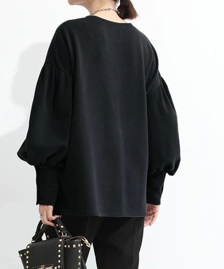 elegant puff sleeve top / 4color　hm2702