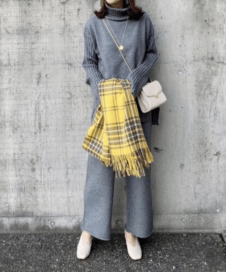 relaxed knit set-up / 3color　hm2567