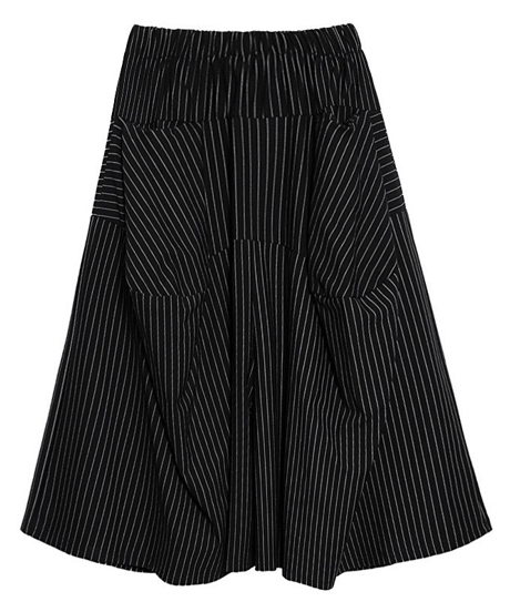 striped balloon skirt　hm2728
