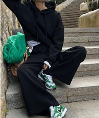 sweat two-piece suit 　hm1050