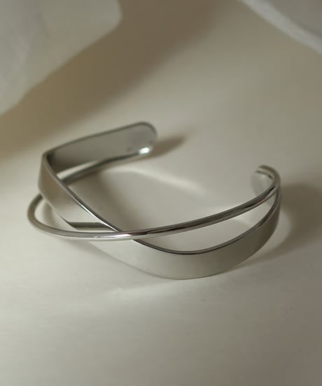 mobius circle bangle / 3color　hm1564
