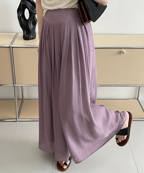 elegant wide pants / 3color 　hm1635