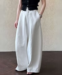 cocoon wide pants / 2color　hm2319