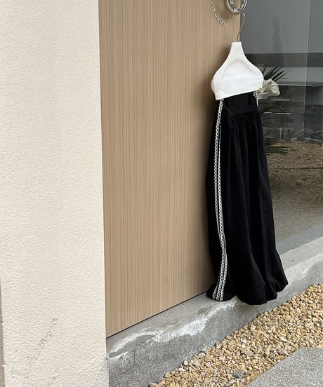 gathered balloon skirt　hm2079