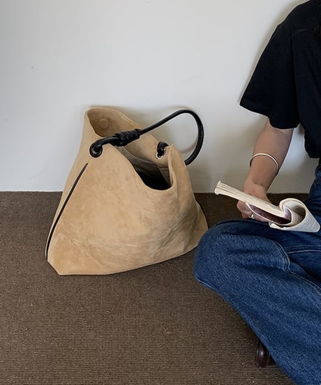 suede-like 2way bag　hm1403