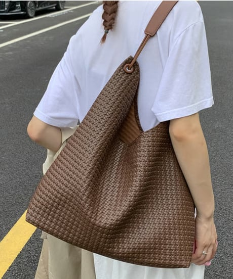 woven shoulder bag / 5color　hm2751