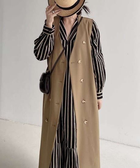 classical striped dress　hm1657