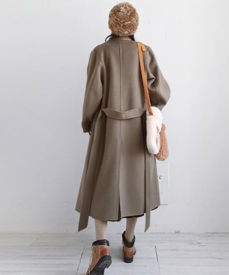 loose silhouette coat / 3color　hm1802