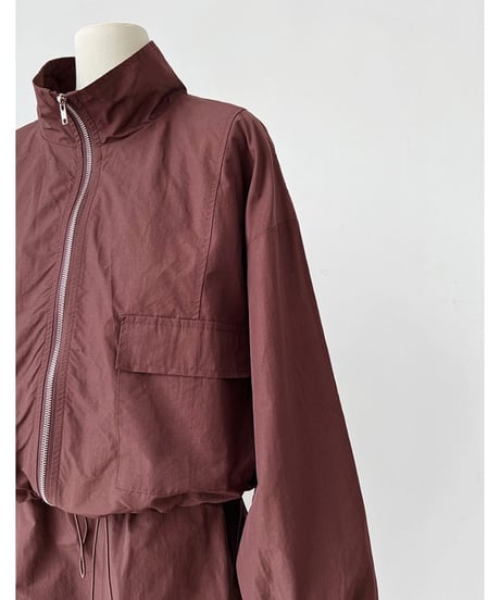 zip blouson & skirt / 2color　hm2016
