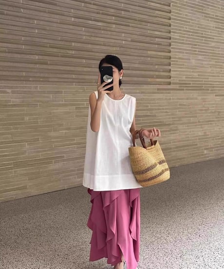 chic backless top / 4color　hm2476