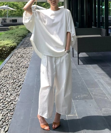 classic loose shirt / 2color　hm2472