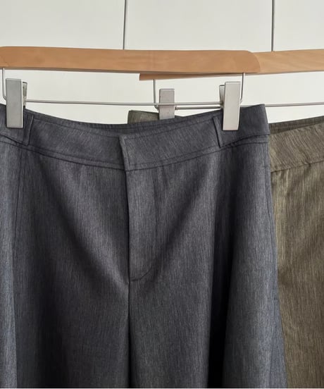 adjustable wide pants / 2color　hm1712