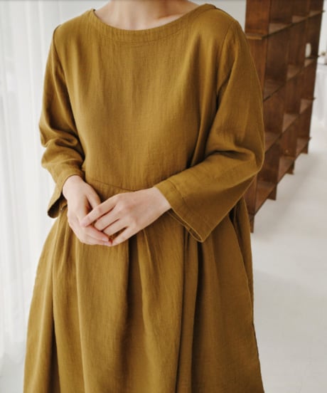 natural cotton op / 4color　hm1481