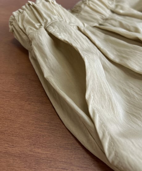 washer wide pants / 2color　hm1669