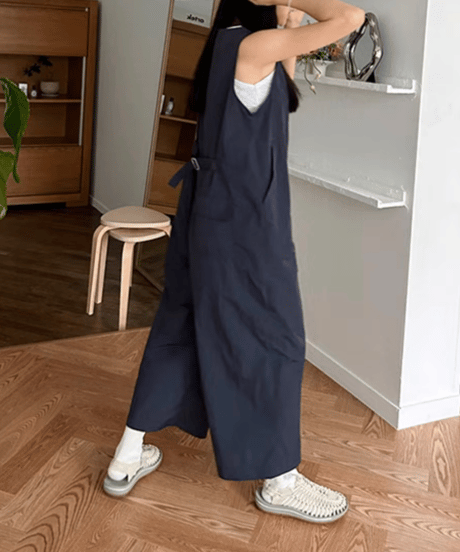 casual wide jumpsuit　hm1634