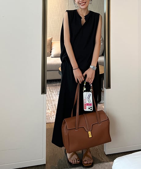 asymmetrical dress / 2color　hm1476