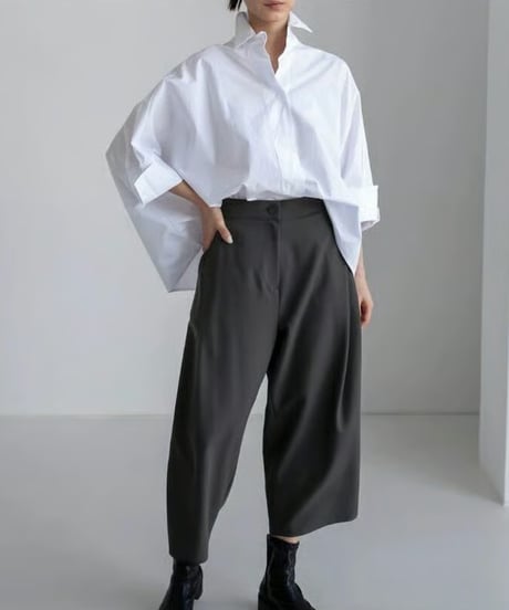 box sleeve cape shirt　hm2533