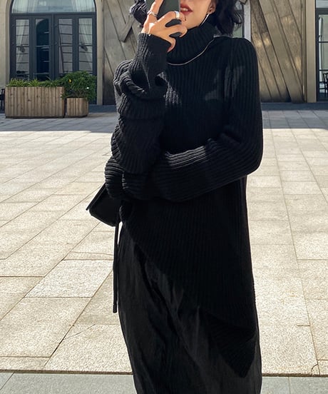 turtleneck sweater / 2color　hm1010