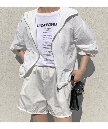 light zip blouson / 3color　hm2845