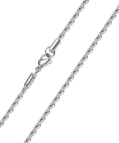 rope chain necklace / 3color　hm2137