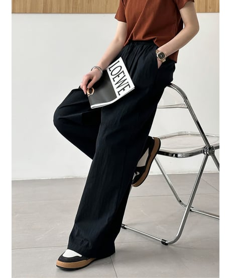 relaxed chino wide pants / 3color　hm2076