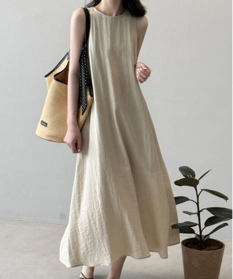 sleeveless one-piece / 3color　hm2262
