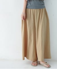 linen wide pants / 12color　hm2936