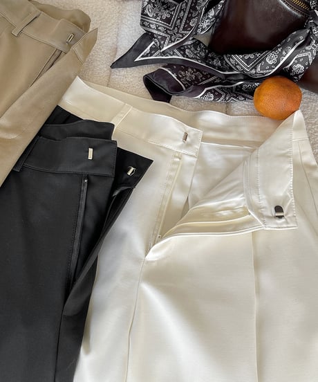 elegant wide pants / 3color　hm2055