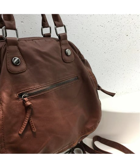 vintage boston bag / 4color　hm2744