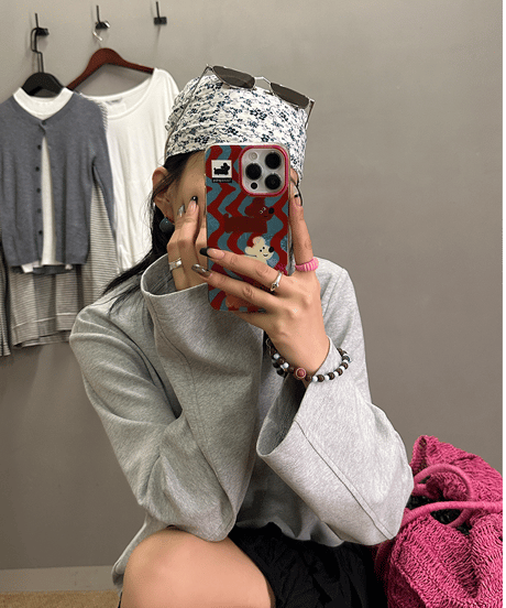 casual sweat shirt / 3color　hm2170