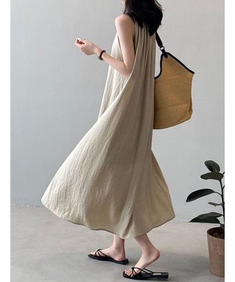 sleeveless one-piece / 3color　hm2262