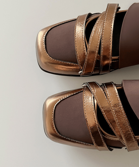 square mary shoes / 3color　hm2734