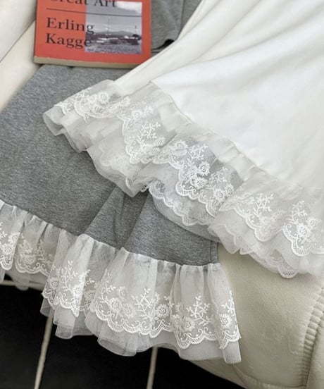 frill peplum cutsew / 3color　hm2337