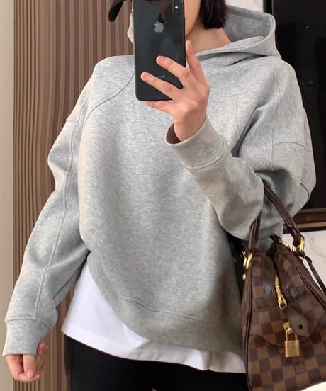 classic oversized hoodie / 4color　hm2783