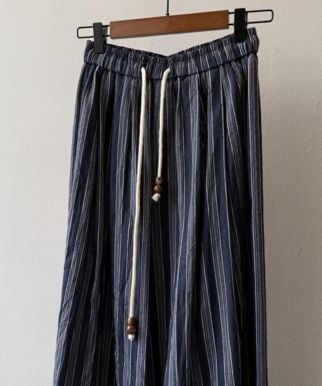 stripe wide pants / 3color　hm2310