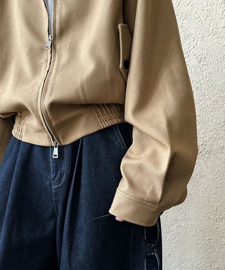 retro casual blouson / 2color　hm1652