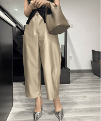 smooth tapered pants / 2color　hm2932