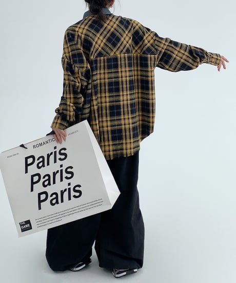 remake style shirt / 2color　hm1939