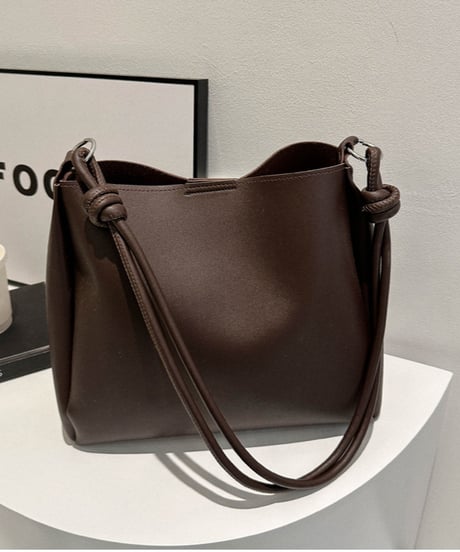 knot handle bucket bag / 4color　hm2835