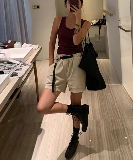 relaxed fit cargo pants / 2color　hm2428