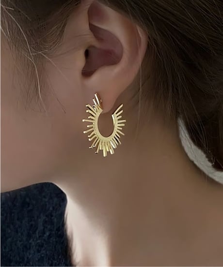 sunray hoop pierce　hm2130