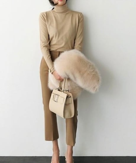 eco fur vest / 3color　hm1871