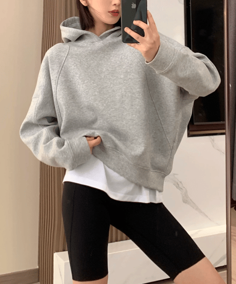 classic oversized hoodie / 4color　hm2783