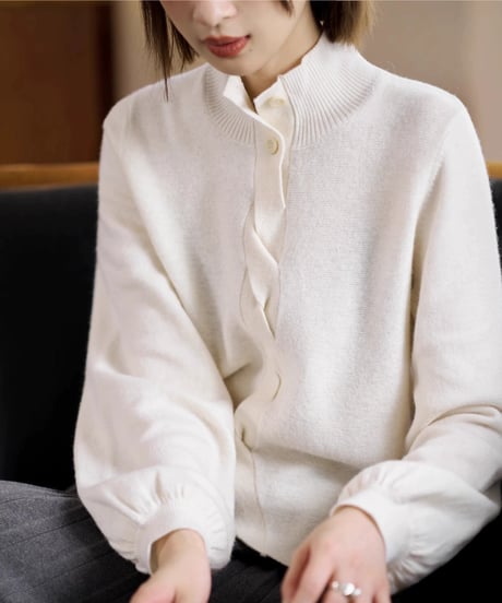 puff sleeve knit / 3color　hm2551